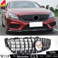 Front Bumper GT Grille suitable for Mercedes CLS Class W218 X218 2015 - 2018 CLS 400 CLS 350 CLS 500