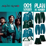 Squid Game Clothes Sportswear Jacket Lee Jung Jae Same Style 456 001 067 Halloween Cosplay Costume