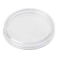 1 PC 38.6mm Round Acrylic Coin Capsule Clear Storage Holder For Silver Coin 1 oz