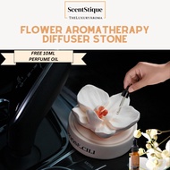 Flower Aromatherapy Diffuser Stone | Home Deco Fragrance Stone | Aromatherapy Diffuser Rock