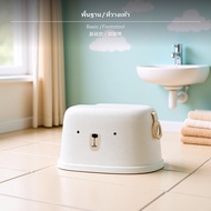 สตูลห้องน้ำเด็ก บันไดสำหรับเด็ก สตูลห้องน้ำ Infant steps Kids Step Stool เก้าอี้อาบน้ำเด็ก ที่วางเท้