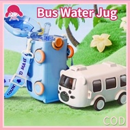 450ml Kid's Toy Car Water Bottle Tumbler Water Bottle Toy Car with Wheels and Strap
