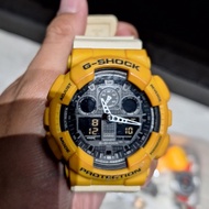 Casio G Shock GA 100 Second Ori Kolpri