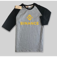 Camo Raglan Shirt Crypto Binance Exchange Logo