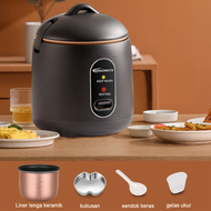 MAIMEITE Magic Com mini  0.8L Rice Cooker Panci anti lengket penanak nasi Penanak Nasi  Kecil Low