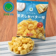 FamilyMart Aerial Rich Salt Butter Corn Snack – 4-Layer, Savory [Direct from Japan / Free Shipping]