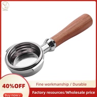 58Mm Stainless Steel Coffee Machine E61 No Base Filter Bracket Coffee Bottomless Handle Coffee Spoon