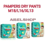 Pampers dry pants M18 / L16 / XL13