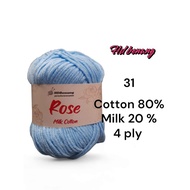 Benang Rose Milk Cotton 4 Ply / Milk Cotton 4 Ply