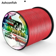 Ashconfish 8 Wire Multifilament Pe Line 500M 8 Strands สายถัก Braided 6-300LB ปลาคาร์พอุปกรณ์ตกปลาญี