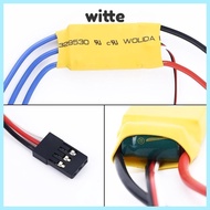 WITTE ESC Brushless Motor, Helicopter Boat 30A/40A Speed Controller,  Banana Head T Plug XT60 RC Par