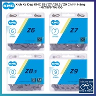 Genuine KMC Z6 / Z7 / Z8.3 / Z9 Bicycle Chain – 6/7/8/9 Speed