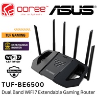 ASUS TUF-BE6500 TUF GAMING BE6500 DUAL BAND WIFI 7 EXTENDABLE GAMING ROUTER, QUAD 2.5GBE PORT, AIMES