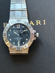 Bvlgari Diagono Scuba SD38S手錶