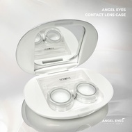 Bộ khay đựng lens cao cấp nhiều mẫu Angel Eyes bao gồm bộ dụng cụ đeo lens (Khay đựng kính áp tròng