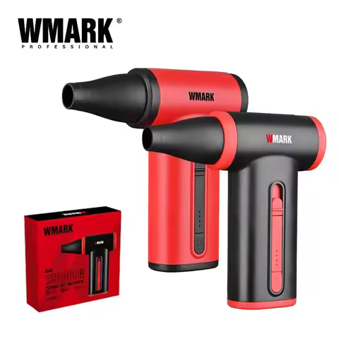 WMARK Vacuum Cleaner Powerful Vacuum Handheld Dust Blower Cordless Hair Dryer 130000 RPM Mini Outdoo