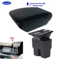For Nissan NV200 Armrest Box For Nissan NV200 Evalia Car Armrest Storage Box Interior Dedicated Retr