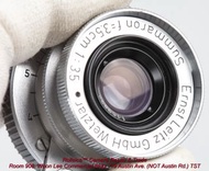 Rolleica™-Select  Leica Summaron 35 /3.5 SOONC  beautiful condition, freshly serviced $4150