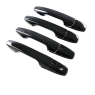 Toyota Yaris Ativ/voy 2022 2024ที่จับประตูฝาครอบตกแต่งที่จับประตูรถที่จับประตูกรอบป้องกันอุปกรณ์เสริ