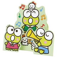 Sanrio多功能卡片/ 137-3/ Kerokero Keroppi/ 三兄弟