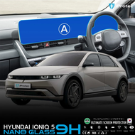 iProtec ฟิล์มใสกันรอยหน้าจอภายในรถยนต์ Hyundai IONIQ 5 ฮุนได ไอออนิค5 IONIQ5 เทคโนโลยี Nano Glass 9H