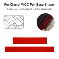 2pcs Fits for Cc Woc Base Shaper Insert Bag Organizer Handbag Portable Base Shaper Wallet on Chain B
