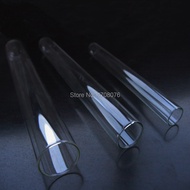 ❐∏Pyrex test tube Borosilicate transparent lab test tube round bottom blowing glass for scientific e