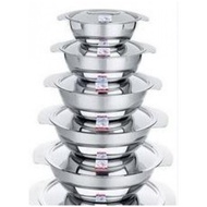 泰国斑马牌 Zebra Thailand SOUP BOWL SET ( 5 IN 1 ) – 12CM TO 20CM 187003