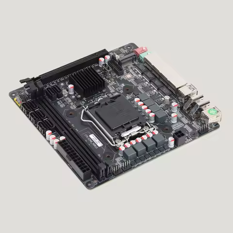 LGA1151 C246 Vpro NAS Motherboard 8SATA 4 LAN 2*DDR4 Slot 3*M.2 PCIE X16 Slot Support 8/9th Core E-2