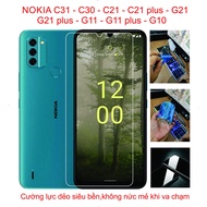 9h flexible tempered NOKIA C31 - C30 - C21 - C21plus - G21 - G21 plus - G11 - G11plus - G10 Comprehe