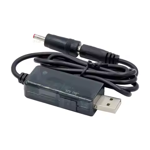 USB DC 5V 9V 12V Step-up Module Converter 2.1x5.5mm Male Connector