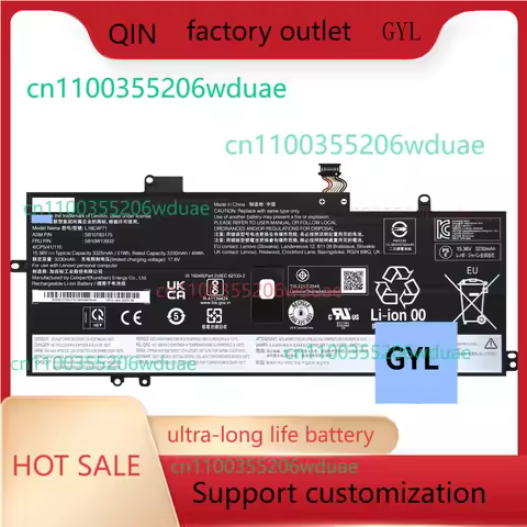 For Lenovo Laptop battery 5B10W13932 5B10W51835 02DL004 02DL005 02DL006 5B10W13930 5B10W13931 5B10W5