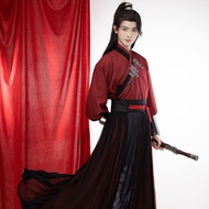 Hanfu mens ancient style handsome scholar Chinese style chivalrous couple spring and autumn plus-siz