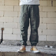 HDK (Haijue) CARGO Military Overalls Trousers Drawstring Pants Casual Pants WTAPS Shawn Yue