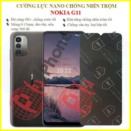 Dán chống nhìn trộm cho Nokia G11 G11 Plus - Dán cường lực dẻo nano 9H+