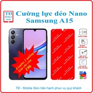 Toughened flexible screen protector for Samsung A15 phone