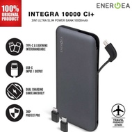 Energea 10K mAh Powerbank USB-C + 8Pin Adapter Portable Fast Charging