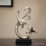 Dolphin Decorative Craft TV Cabinet Animal High-End Wine Cabinet Ornament Creative Entryway Nordic D
