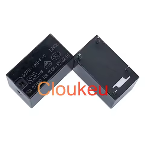 Relay 307H-1AH-F-C 307HN-1AH-F-C 307-1AH-C 307H-1AH-F-S 307HN-1AH-F-S 5V 12V 24VDC 5A 8A 10A 4pin