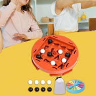 [tenlzsp0bc] Track Logic Game Interactive Two Players with Storage Bag Strategy Board Game