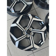 PERODUA TRAZ USED RIM 17X6.5 5H100 ET40 NEW ALZA (FOR 1 SET)