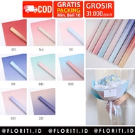 (5 SHEETS) Solid Gradient Color Cellophane Bouquet Paper Cellophane Paper Cellophane Plastic