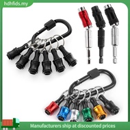 [in stock]3 Pivoting Bit Tip Holder and 12 Bit Holder Keychain 1/4 Inch Pivot Drill Bit Holder Screw