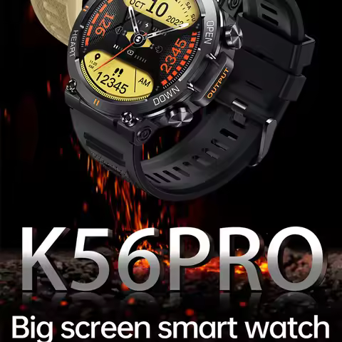K56 Pro Smart Watch 1.39 Inch Men Women BT Call Heart Rate Blood Pressure 400mah Big Battery Sport O