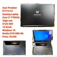 Acer Predator PT715-51Gaming Laptop