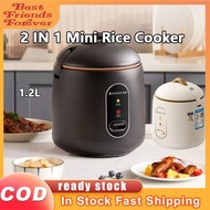 BFF 24SS CHIGO 2 IN 1 Mini Rice Cooker Periuk Nasi Elektrik Kecil Cooking Pot Electric Rice Cooker P