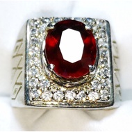 Hessonite Garnet Ceylon Sri Lanka Gemstone Ringnatural