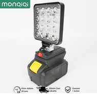 Cordless Lampu Sorot Kerja LED Baterai Work Lamp Senter USB LXT