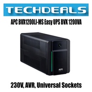 APC BVX1200LI-MS Easy UPS BVX 1200VA, 230V, AVR, Universal Sockets