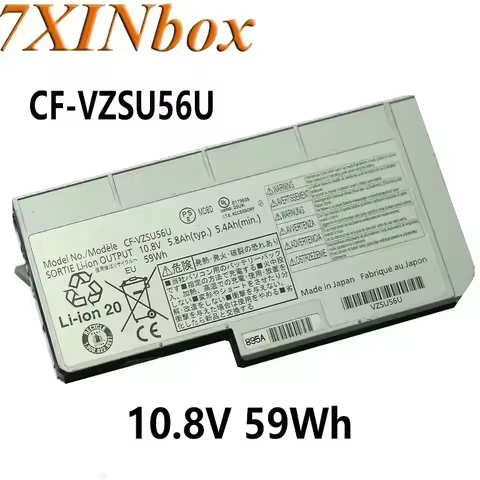 7XINbox CF-VZSU56U VZSU56U 10.8V 59Wh Original Laptop Battery For Panasonic Toughbook CF-F9 CF-F8